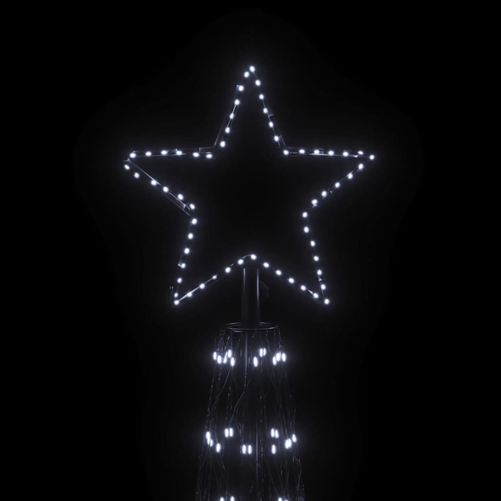 Led-Weihnachtsbaum Kegelform 3000 Leds 230X800 Cm Kaltweiß
