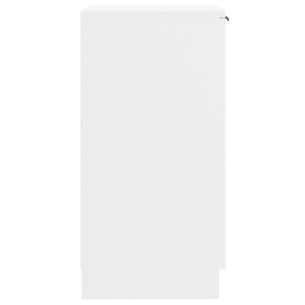 Schuhschrank 30X35X70 Cm Holzwerkstoff Weiß