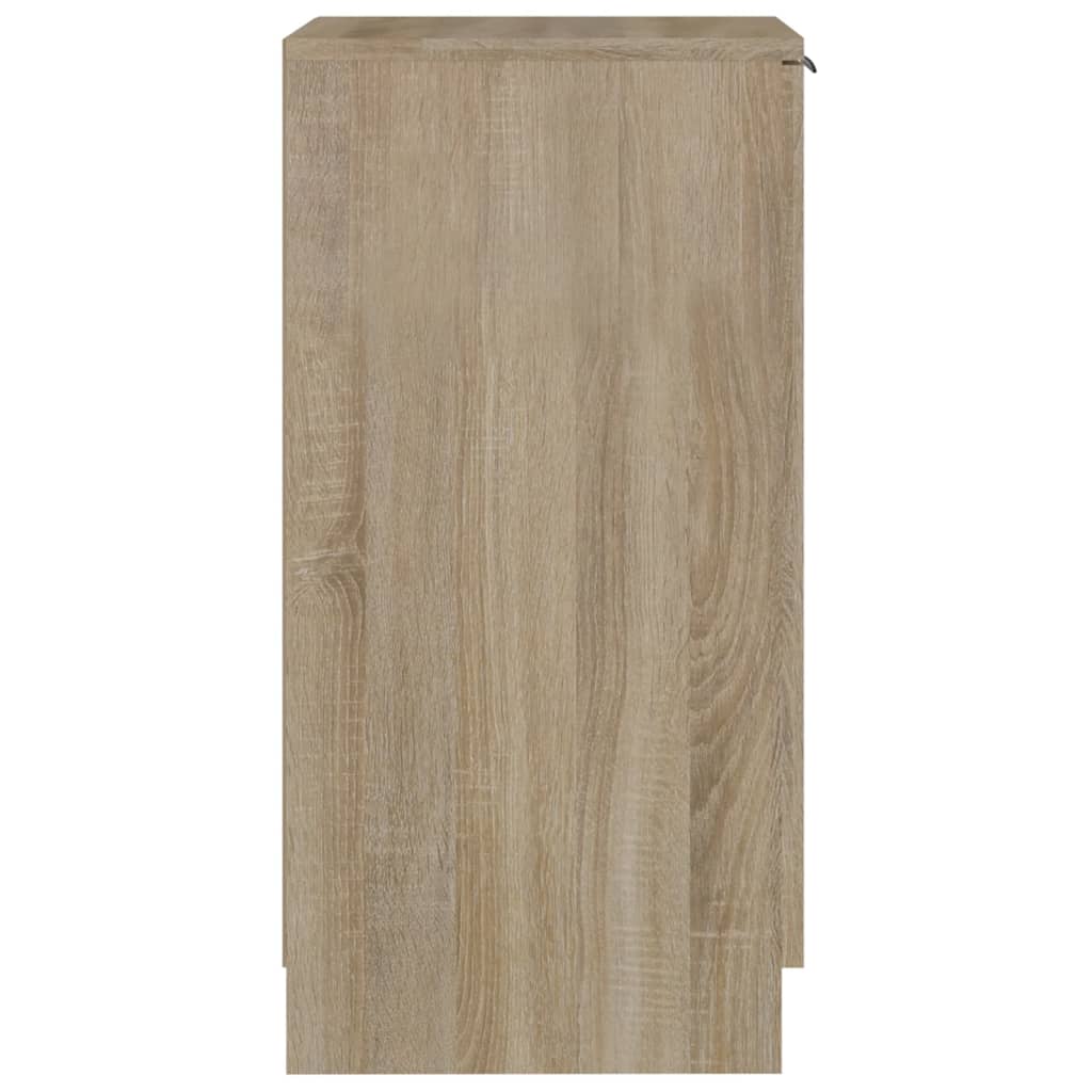 Schuhschrank Sonoma-Eiche 30X35X70 Cm Holzwerkstoff Sonoma Eiche