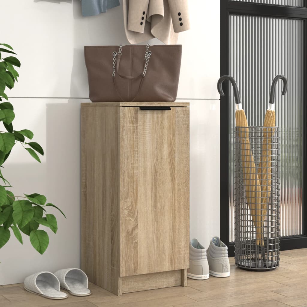 Schuhschrank Sonoma-Eiche 30X35X70 Cm Holzwerkstoff Sonoma Eiche