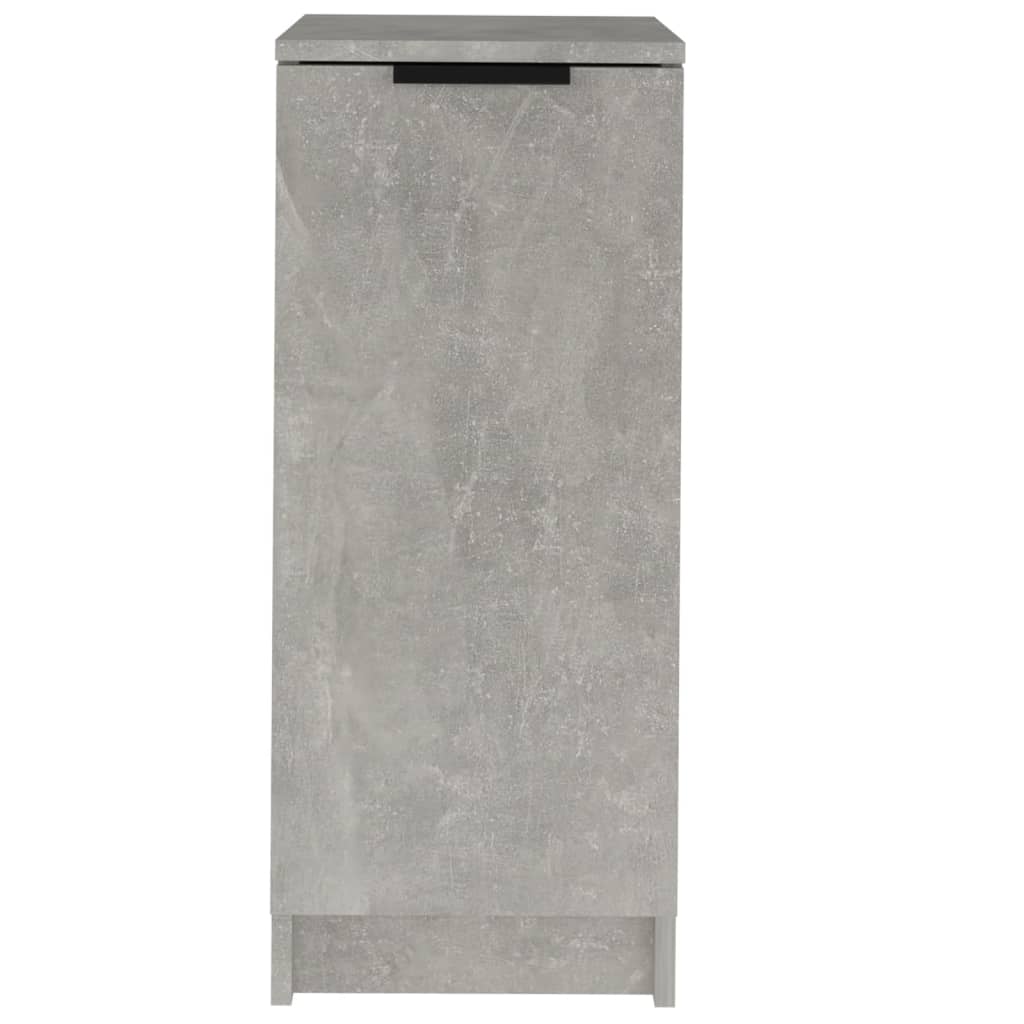 Schuhregal 30X35X70 Cm Holzwerkstoff Betongrau
