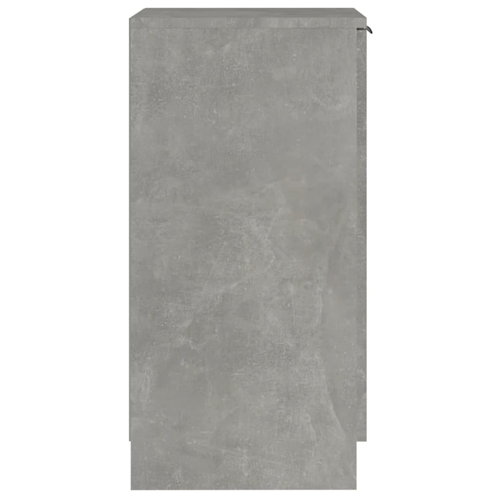 Schuhregal 30X35X70 Cm Holzwerkstoff Betongrau