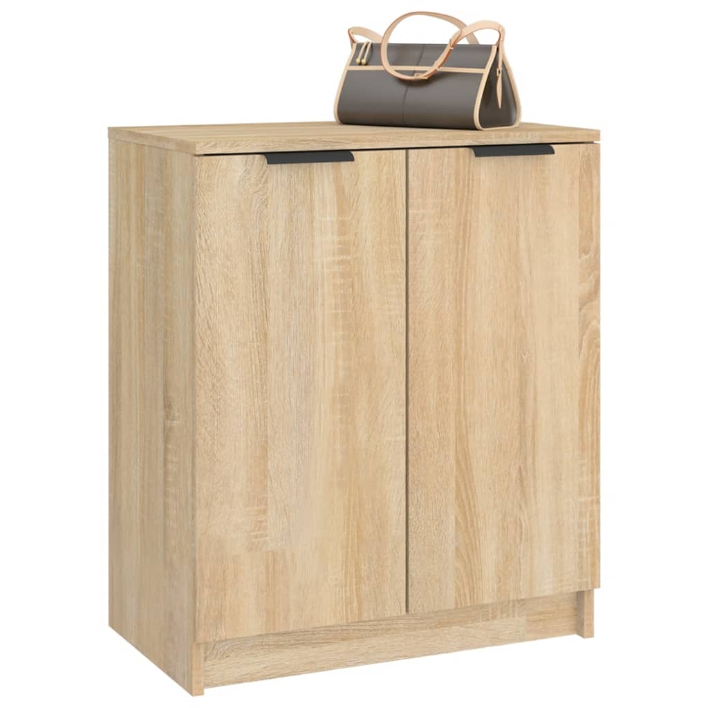 Schuhschrank Sonoma-Eiche 59X35X70 Cm Holzwerkstoff Sonoma Eiche