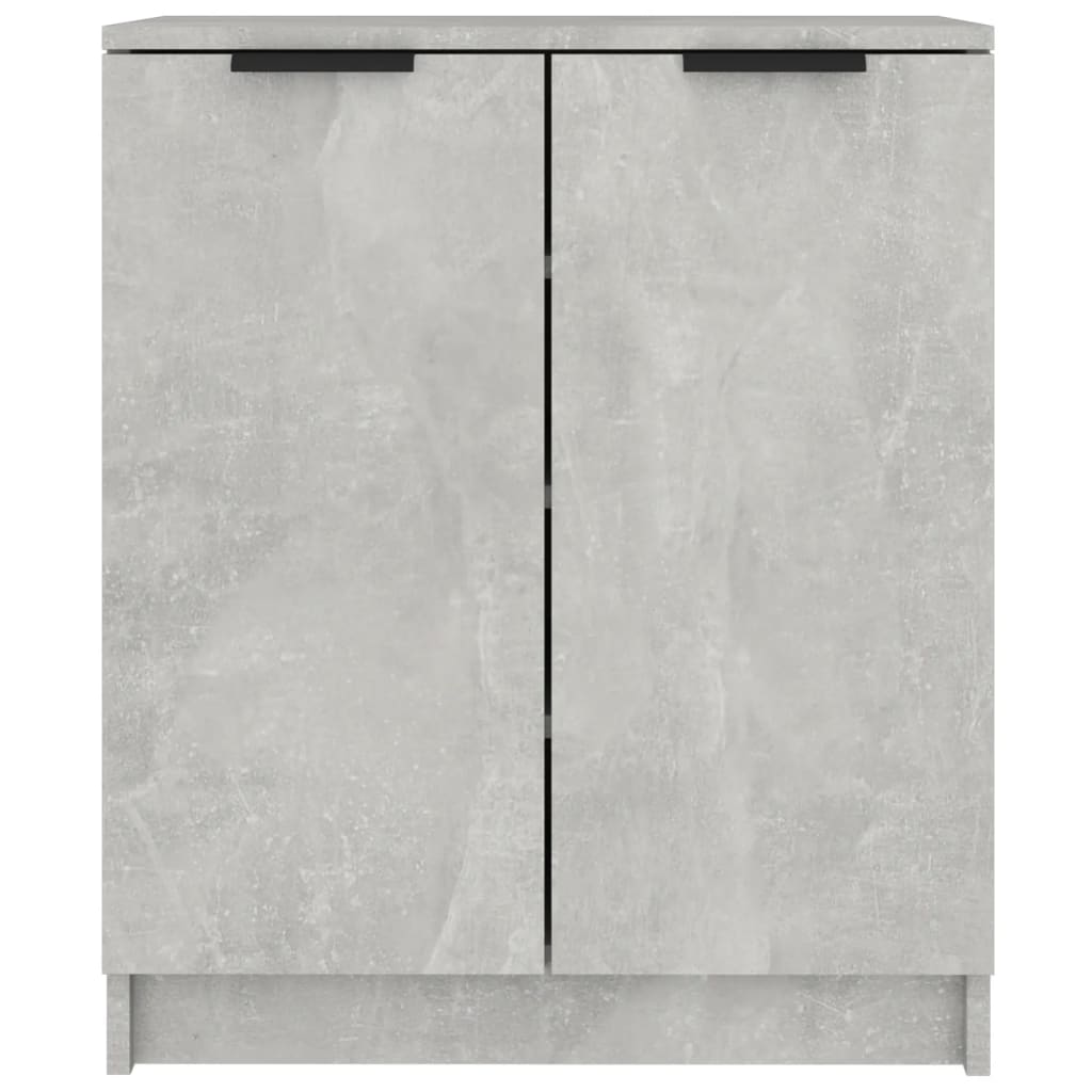 Schuhschrank 59X35X70 Cm Holzwerkstoff Betongrau