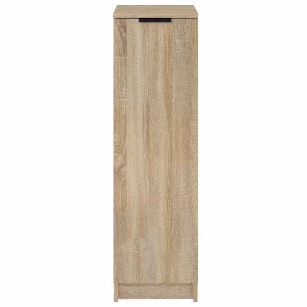 Schuhschrank Sonoma-Eiche 30X35X100 Cm Holzwerkstoff Sonoma Eiche