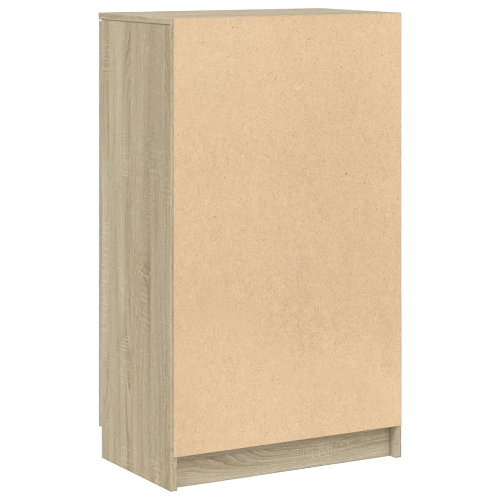 Schuhschrank Sonoma-Eiche 59X35X100,5 Cm Holzwerkstoff Sonoma Eiche