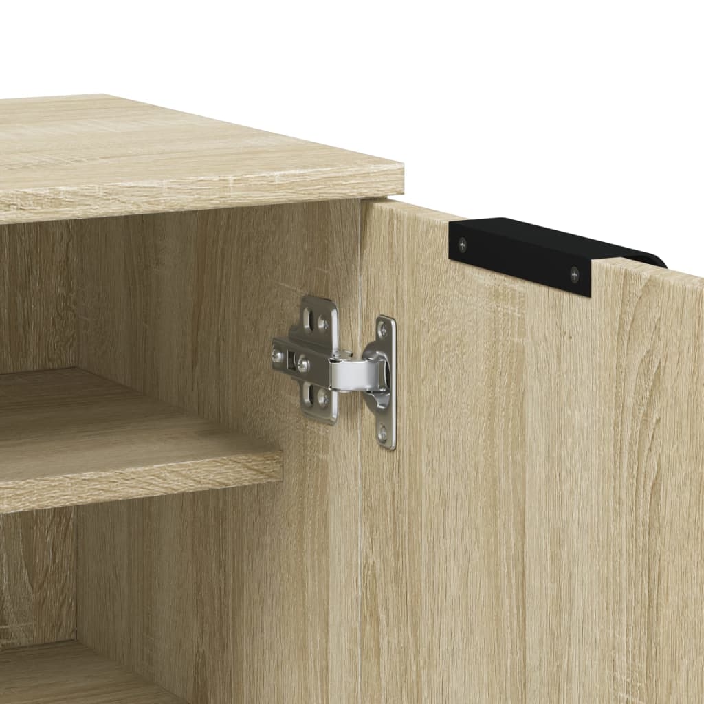 Schuhschrank Sonoma-Eiche 59X35X100,5 Cm Holzwerkstoff Sonoma Eiche
