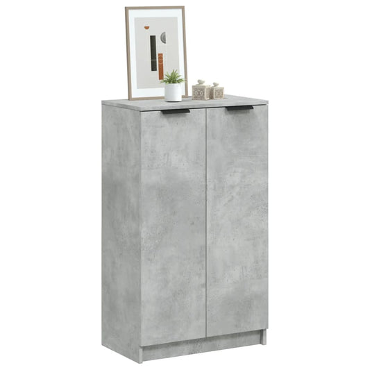Schuhschrank 59X35X100,5 Cm Holzwerkstoff Betongrau