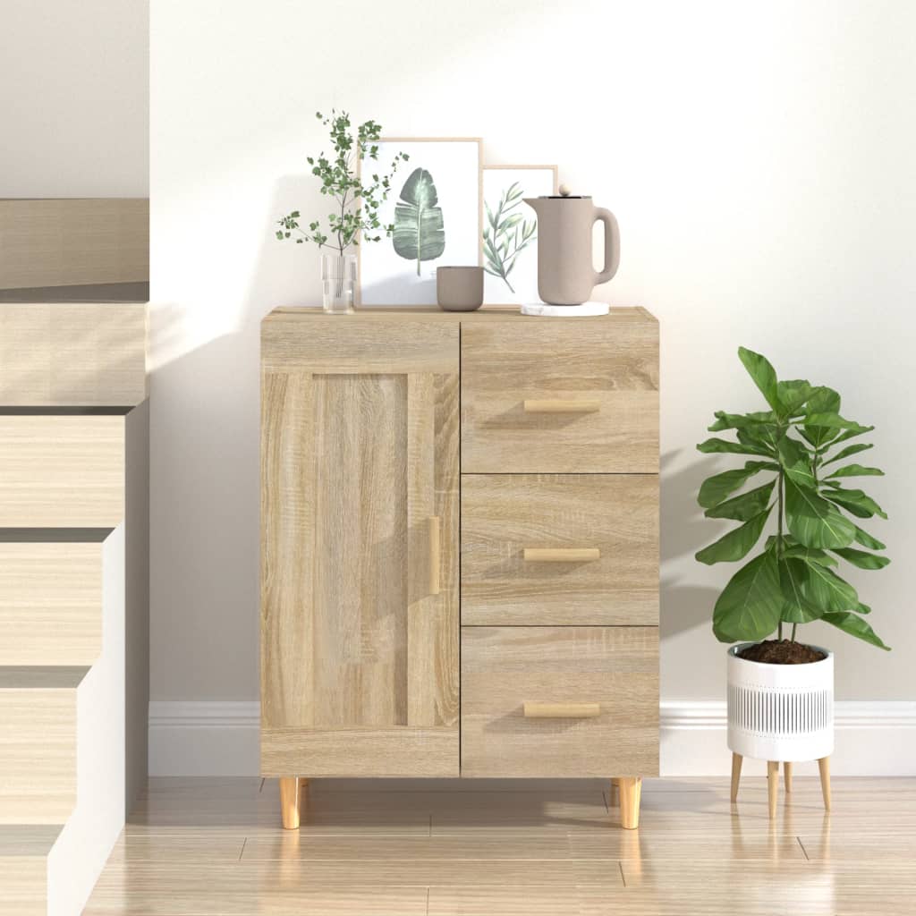 Sideboard 69,5 X 34 X 90 Cm Holzwerkstoff