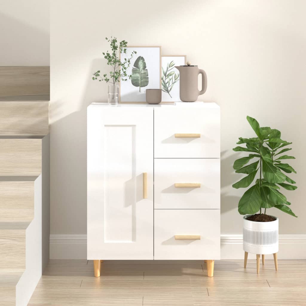 Sideboard 69,5 X 34 X 90 Cm Holzwerkstoff