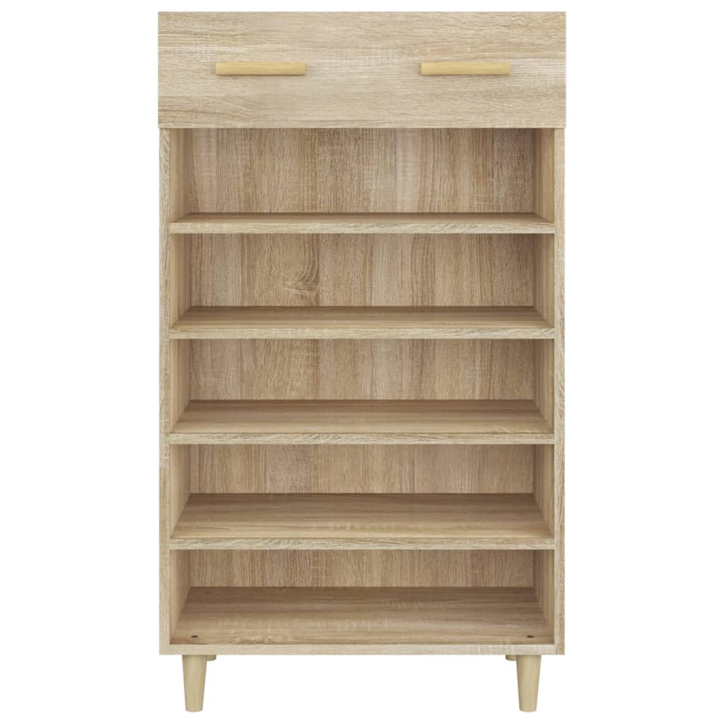 Schuhschrank Sonoma-Eiche 60X35X105 Cm Holzwerkstoff Sonoma Eiche