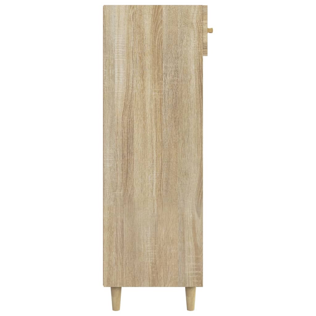 Schuhschrank Sonoma-Eiche 60X35X105 Cm Holzwerkstoff Sonoma Eiche