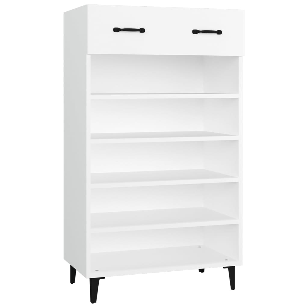 Schuhschrank 60X35X105 Cm Holzwerkstoff Weiß