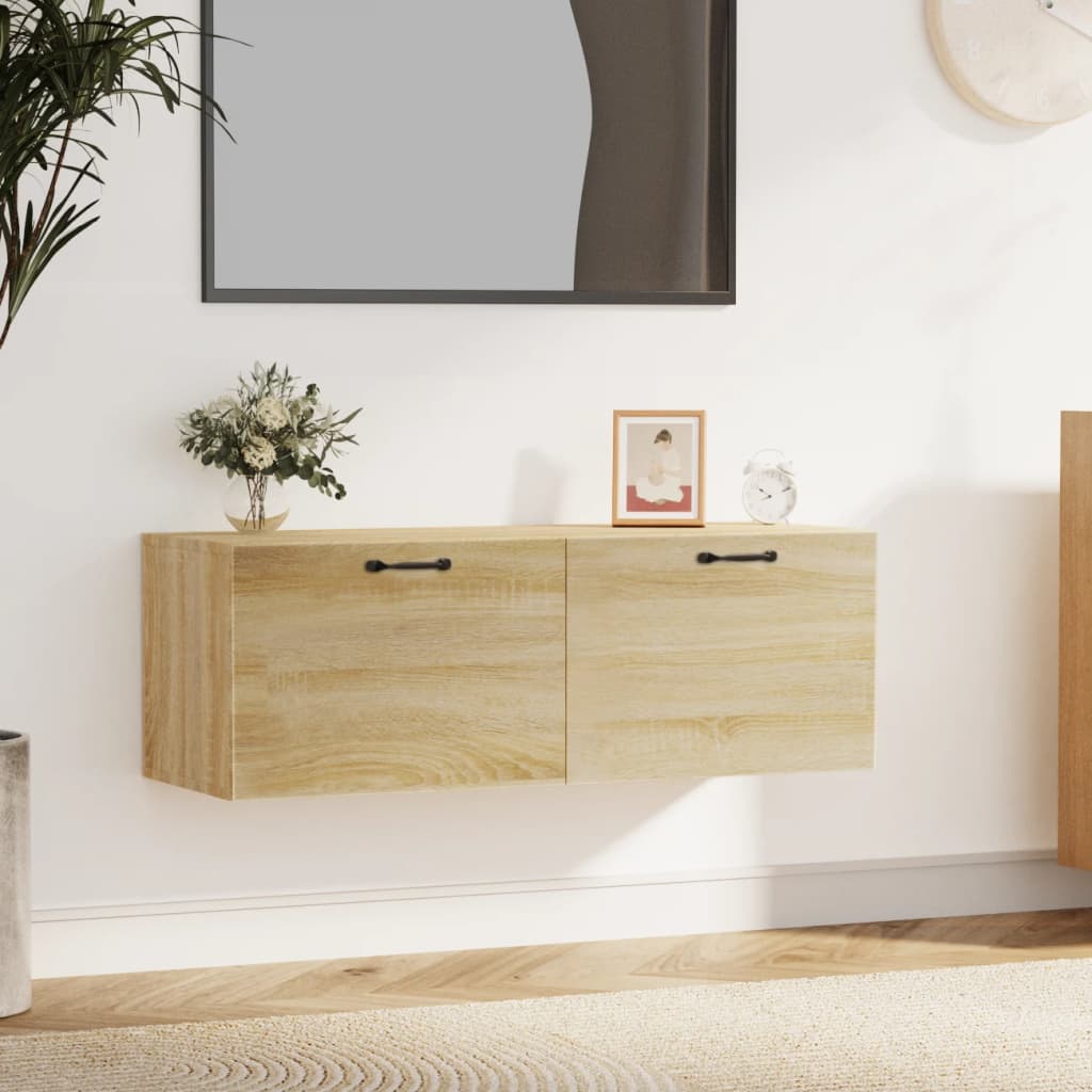Wandschrank 100 X 36,5 X 35 Cm Holzwerkstoff