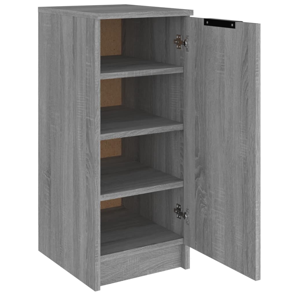 Schuhschrank 30X35X70 Cm Holzwerkstoff Grau Sonoma
