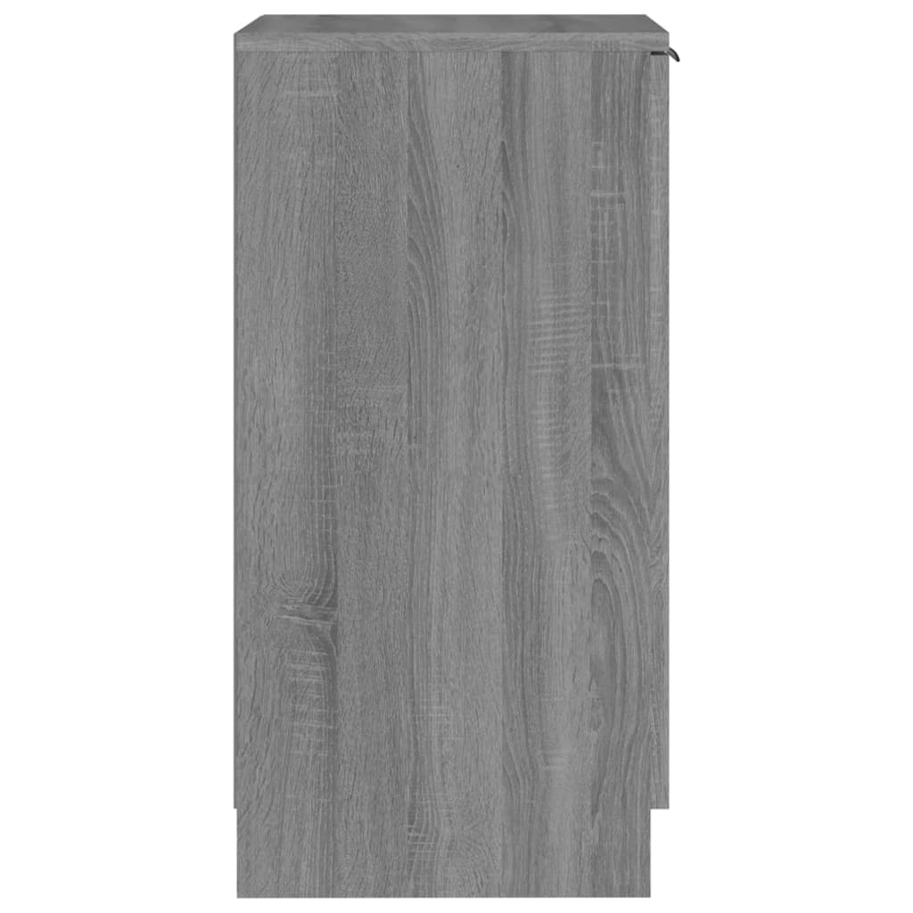 Schuhschrank 30X35X70 Cm Holzwerkstoff Grau Sonoma