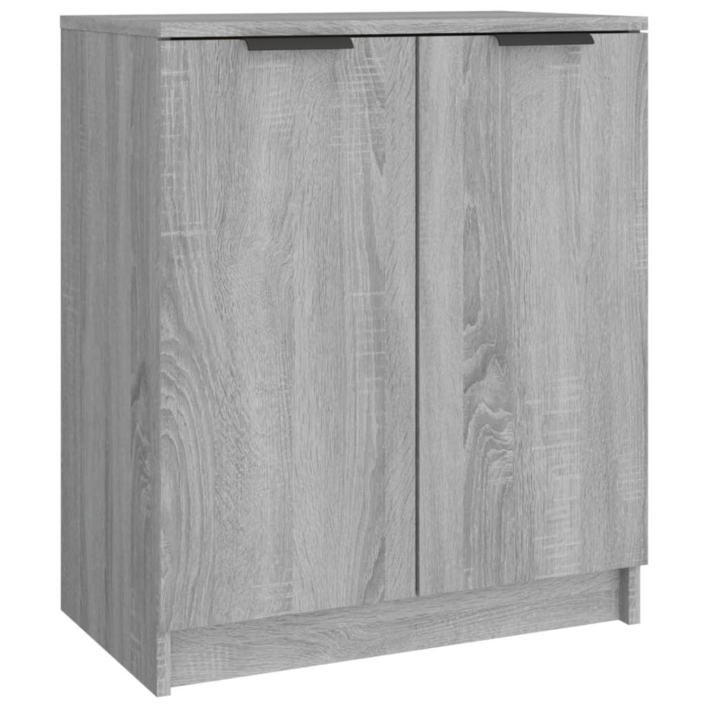Schuhschrank 59X35X70 Cm Holzwerkstoff Grau Sonoma