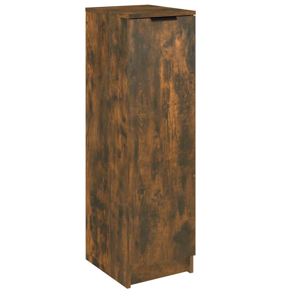 Schuhschrank 30X35X100 Cm Holzwerkstoff Räuchereiche