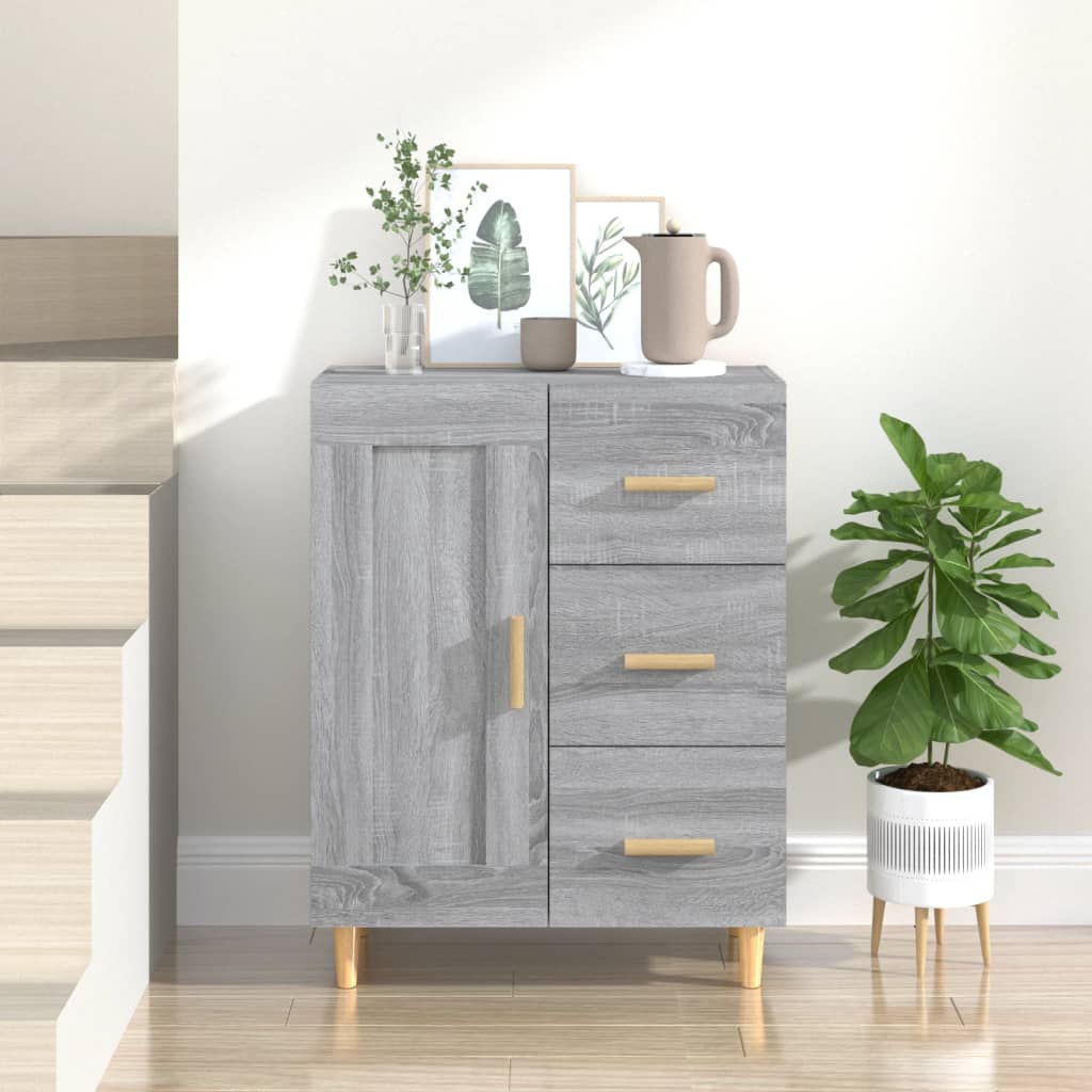 Sideboard 69,5 X 34 X 90 Cm Holzwerkstoff