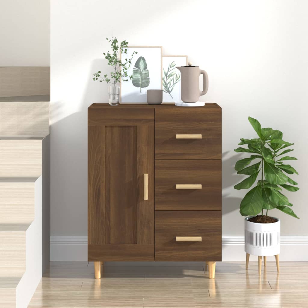 Sideboard 69,5 X 34 X 90 Cm Holzwerkstoff