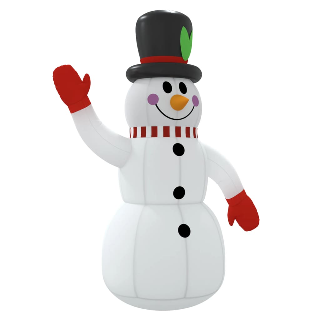 Aufblasbarer Schneemann Mit Leds