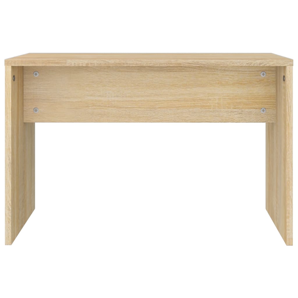 Schminktisch-Set Sonoma-Eiche 74,5X40X141 Cm