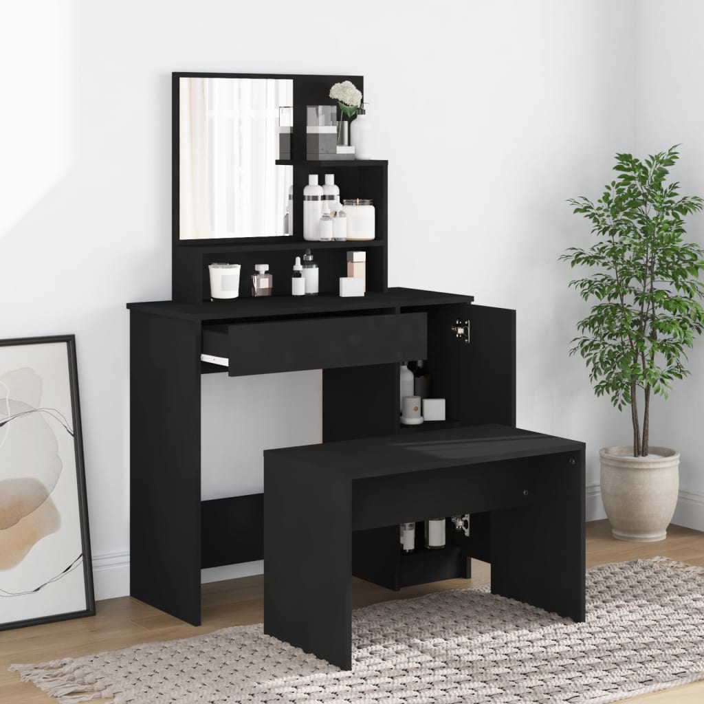 Schminktisch-Set Artisan-Eiche Holzwerkstoff