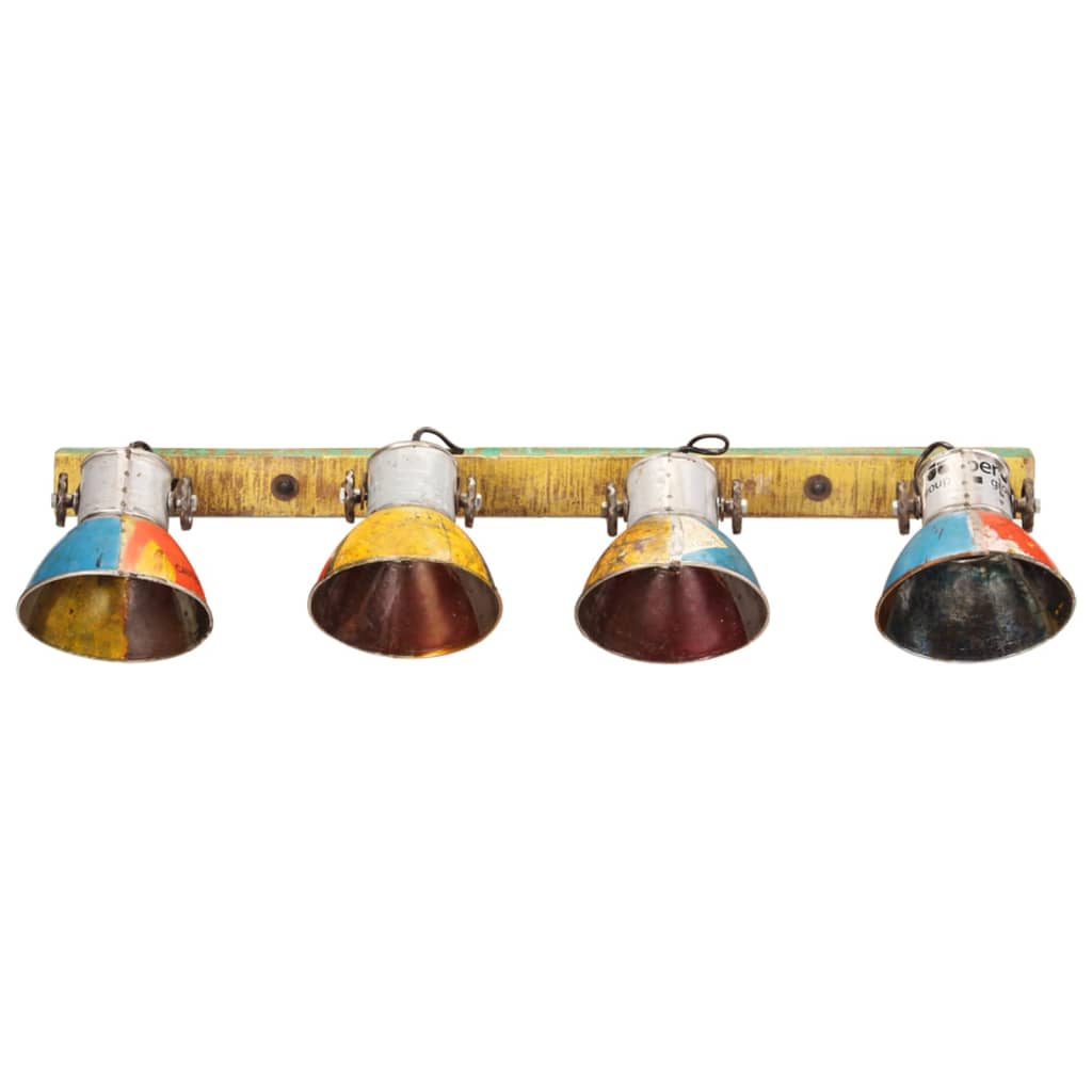 Wandleuchte Industrie-Stil 90X25 Cm E27 Mehrfarbig