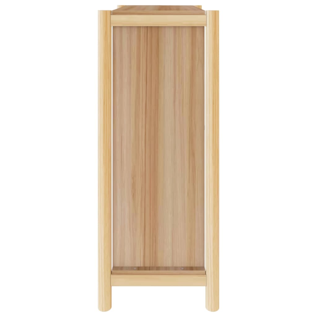 Schuhschrank 57,5X33X80 Cm Holzwerkstoff Braun