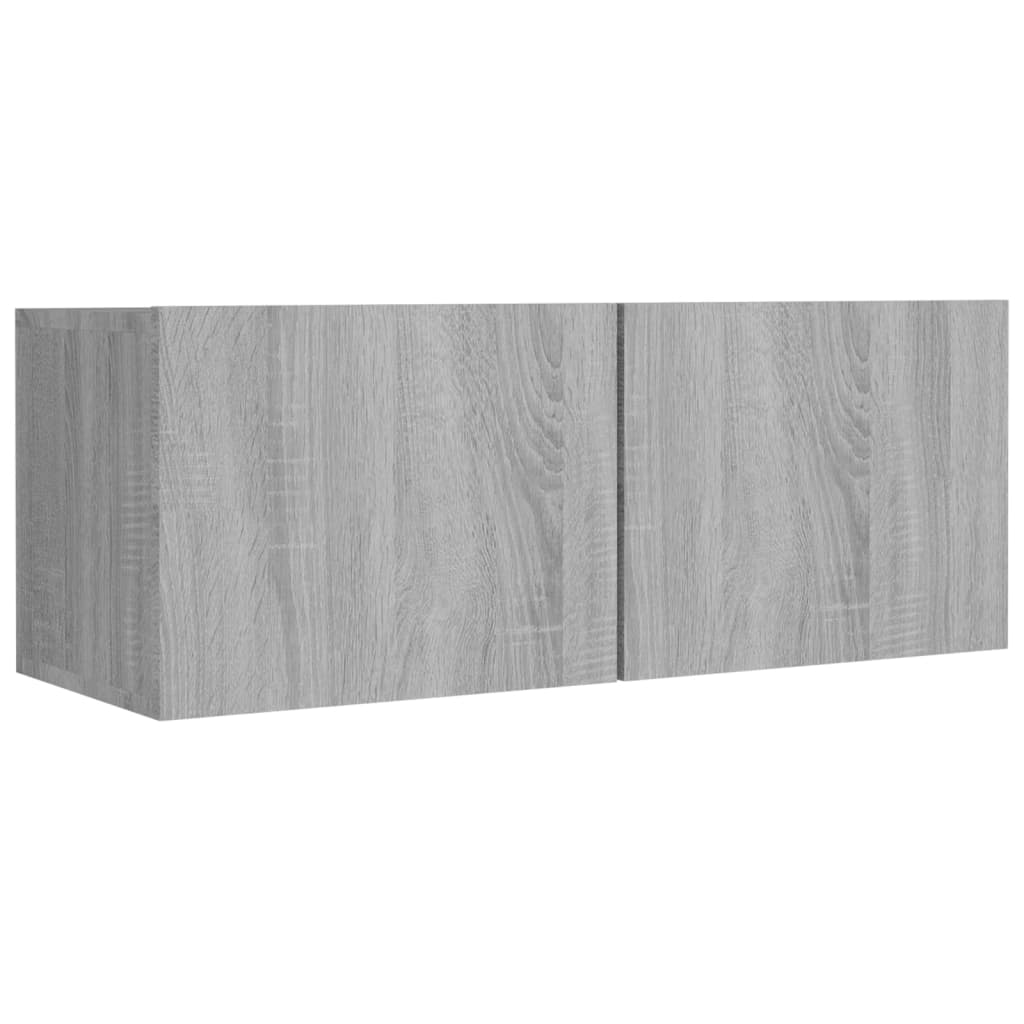 4-Tlg. Tv-Schrank-Set Holzwerkstoff