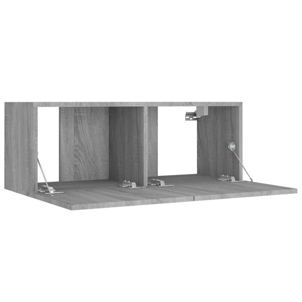 4-Tlg. Tv-Schrank-Set Holzwerkstoff