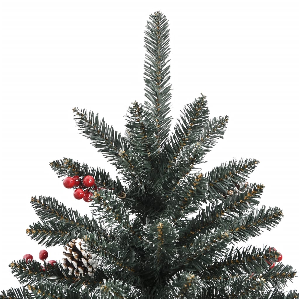 Künstlicher Weihnachtsbaum Mit Ständer Grün Pvc