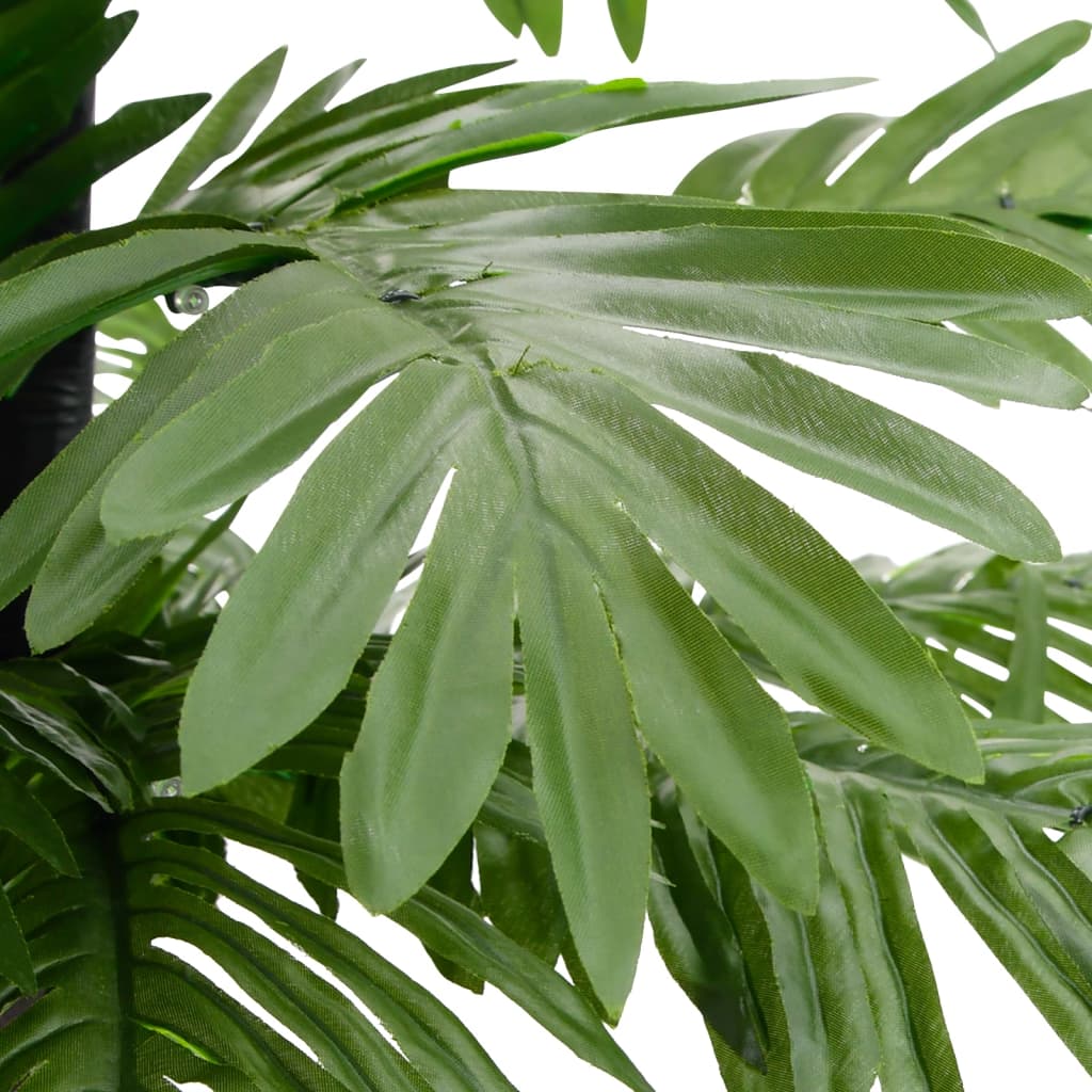 Künstliche Palme Led Warmweiß 72 Leds Blau