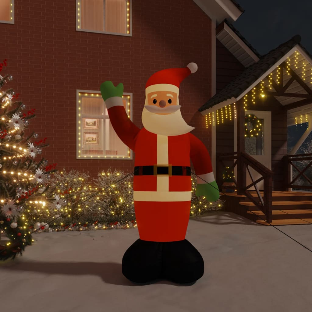 Aufblasbarer Weihnachtsmann Mit Leds