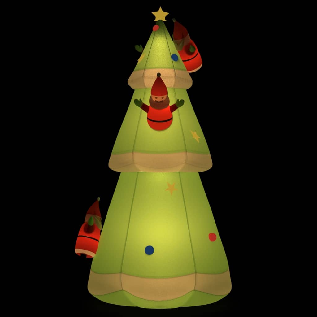 Aufblasbarer Weihnachtsbaum Mit Leds 500 Cm