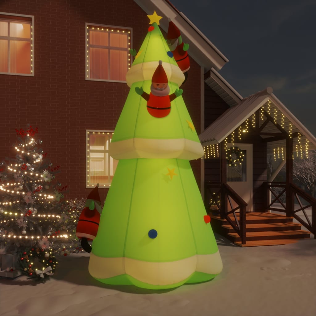 Aufblasbarer Weihnachtsbaum Mit Leds 500 Cm
