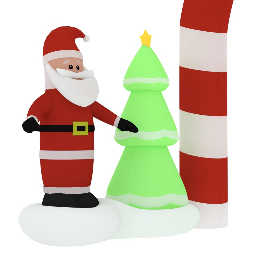 Aufblasbare Weihnachtsdekoration Torbogen Mit Leds 260 Cm