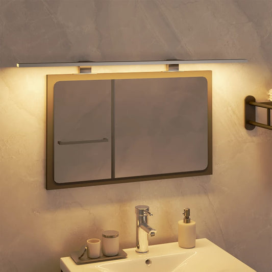 Led-Spiegelleuchte 13 W 80 Cm 3000 K Silber