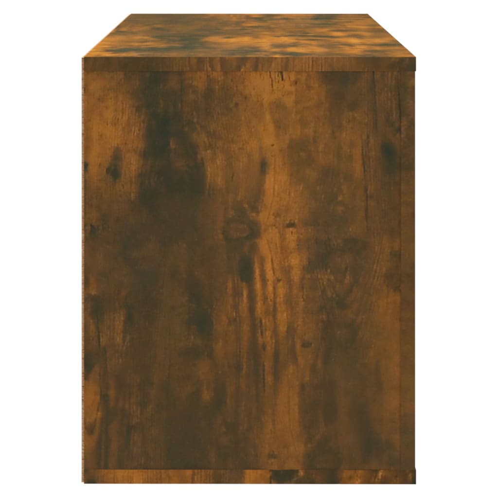 Schuhschrank 80X35X45 Cm Holzwerkstoff Räuchereiche