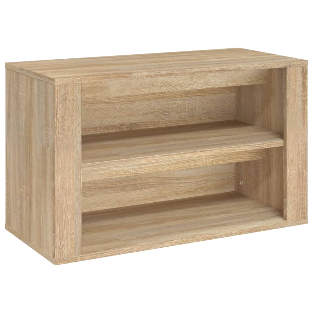Schuhregal Sonoma-Eiche 75X35X45 Cm Holzwerkstoff Sonoma Eiche