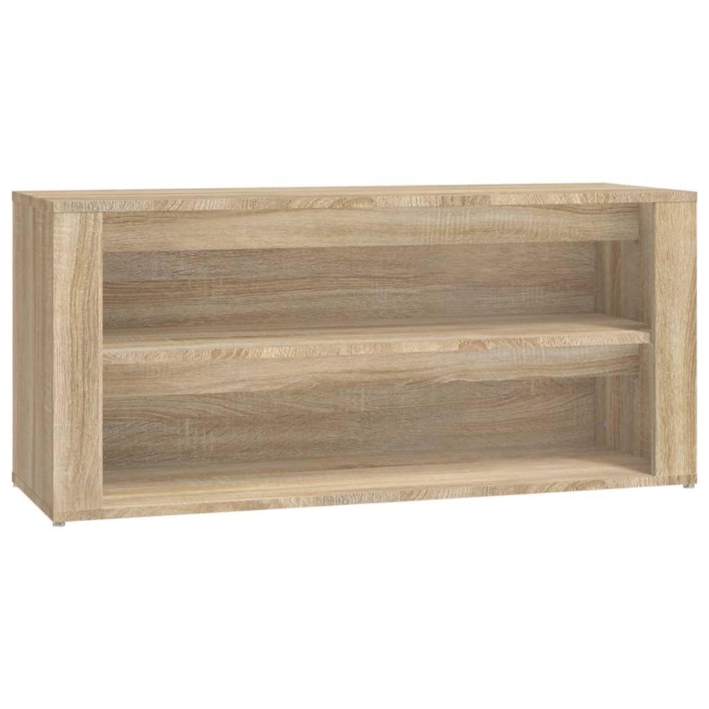 Schuhregal Sonoma-Eiche 100X35X45 Cm Holzwerkstoff Sonoma Eiche