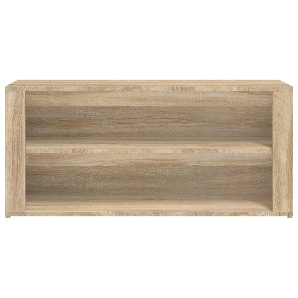 Schuhregal Sonoma-Eiche 100X35X45 Cm Holzwerkstoff Sonoma Eiche