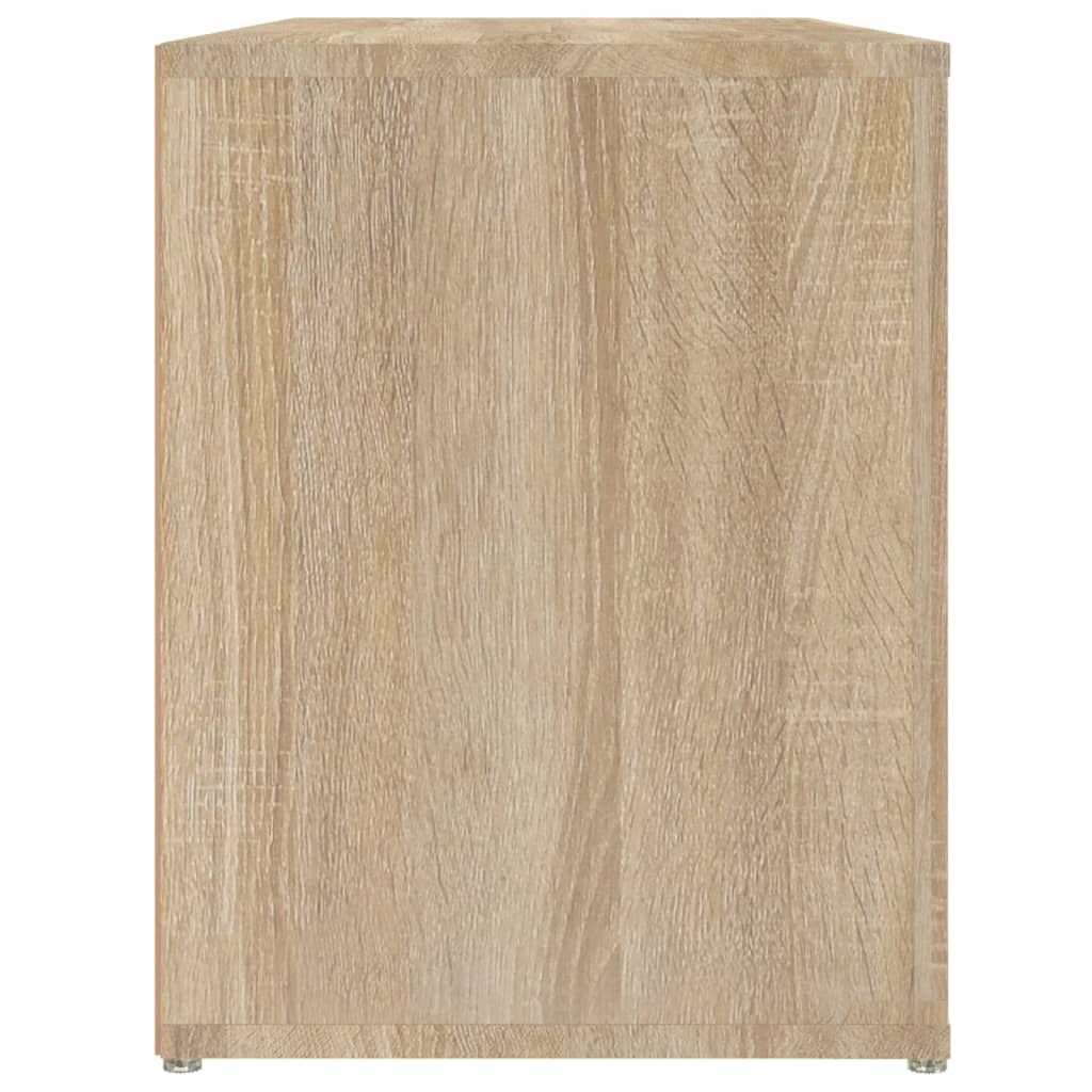 Schuhregal Sonoma-Eiche 100X35X45 Cm Holzwerkstoff Sonoma Eiche