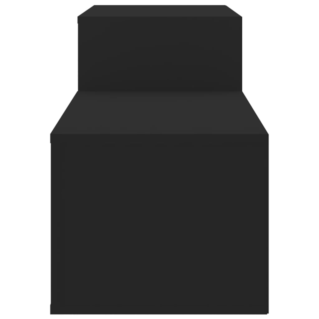 Schuhschrank 150X35X45 Cm Holzwerkstoff Schwarz