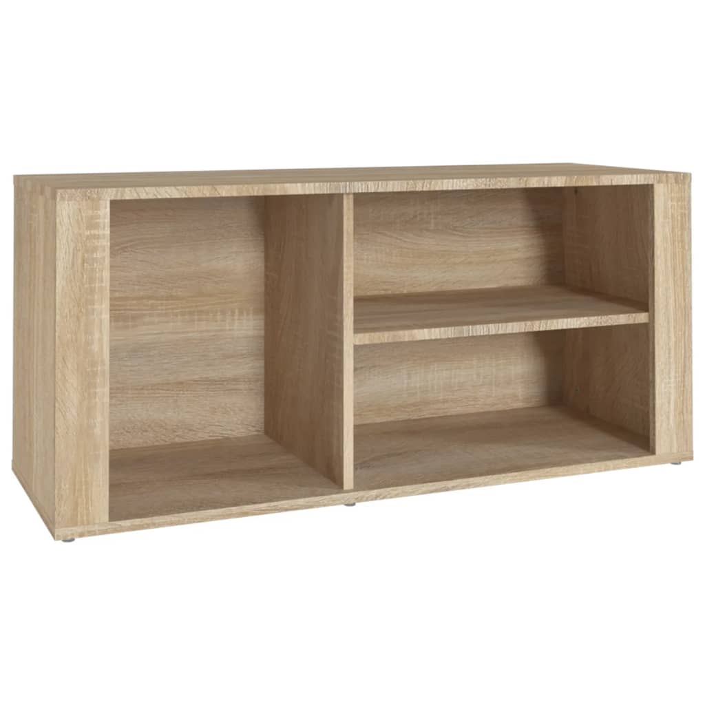 Schuhregal Sonoma-Eiche 100X35X45 Cm Holzwerkstoff Sonoma Eiche