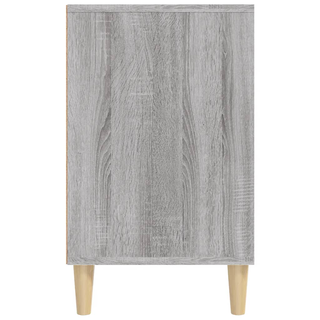 Schuhregal 102X36X60 Cm Holzwerkstoff Grau Sonoma