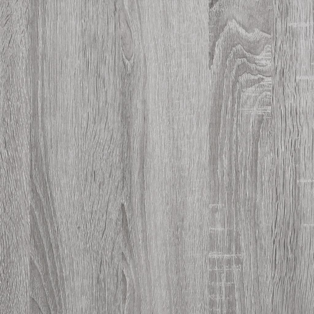 Schuhregal 102X36X60 Cm Holzwerkstoff Grau Sonoma