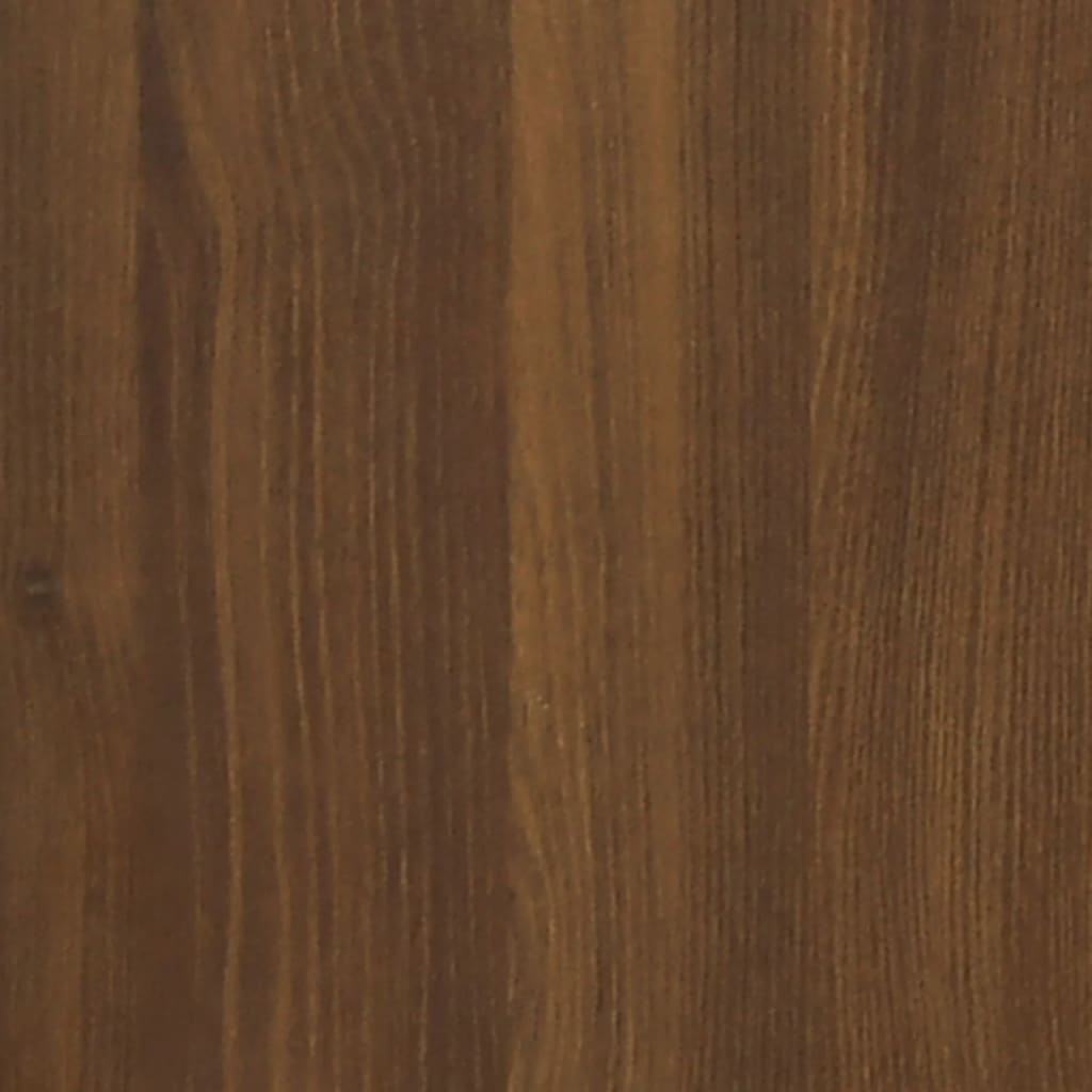 Schuhregal Braun Eichen-Optik 102X36X60 Cm Holzwerkstoff Braune Eiche