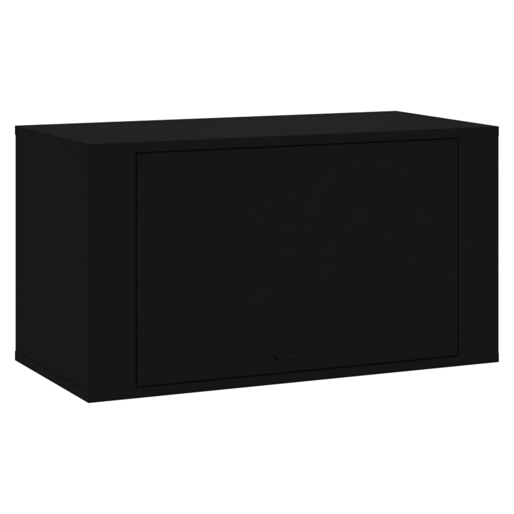 Wand-Schuhschrank 70X35X38 Cm Holzwerkstoff Schwarz