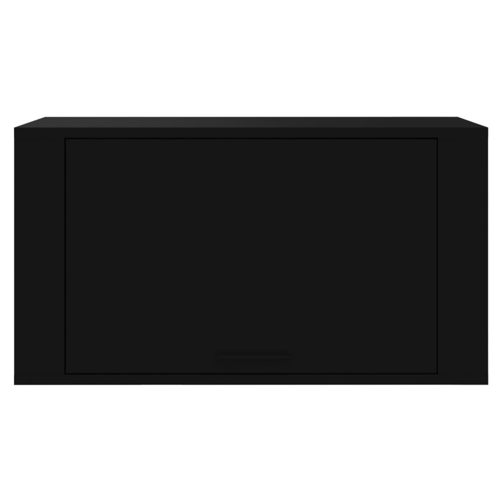 Wand-Schuhschrank 70X35X38 Cm Holzwerkstoff Schwarz